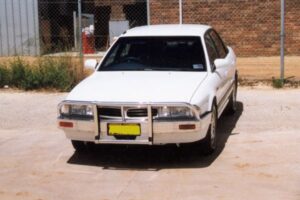 Mitsubishi Magna with Bullbar